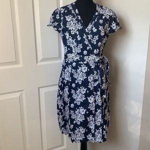 Tommy Hilfiger wrap around Floral dress. Size M